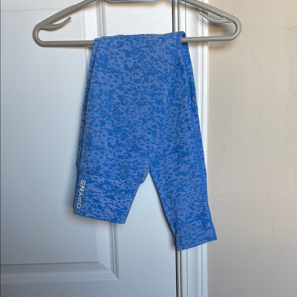 DFYNE Blue Leggings